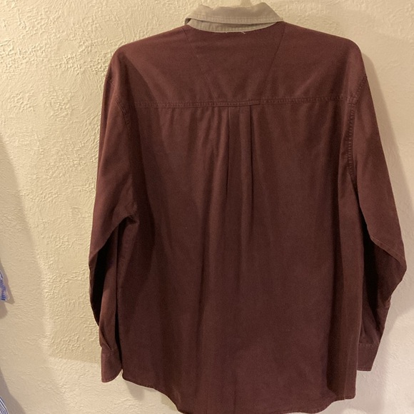 Wrangler Rugged Wear men’s vintage button up corduroy patch shirt - Picture 7 of 13